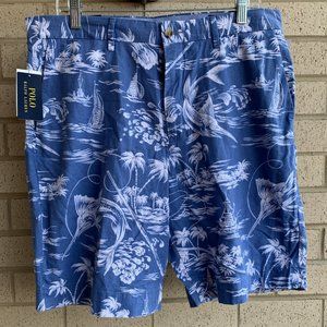 Polo Ralph Lauren Classic Tropical Linen Shorts